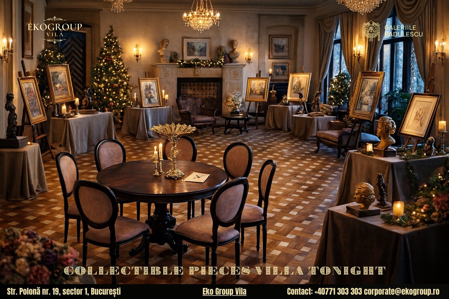 Istoria Crăciunului dezvăluită în atmosfera fermecătoare a anilor ’30 la Eko Group Vila