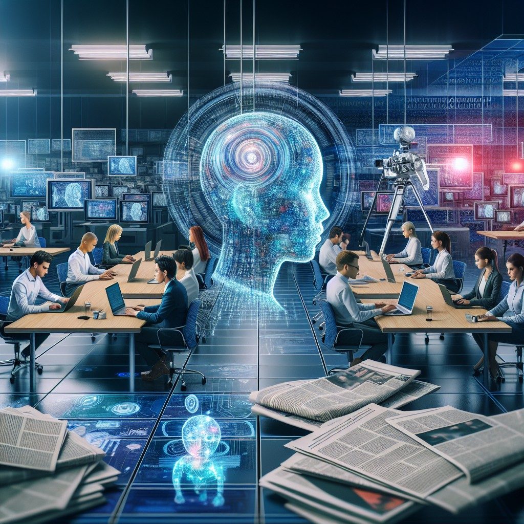 AI în redacții răspuns la întrebarea va înlocui jurnaliștii