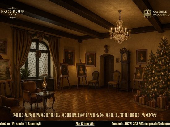 Vacanța de Crăciun reinventată: o experiență culturală la Eko Group Vila, în atmosfera anilor ’30